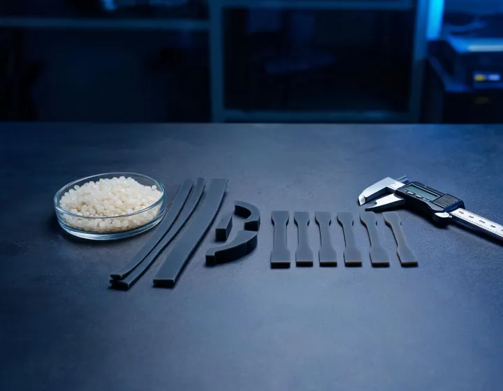 Polymer elastomer lab validation